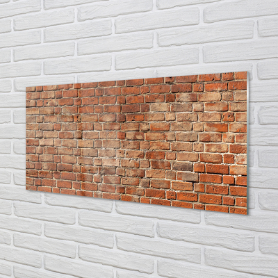 Acrylic print Vintage brick wall