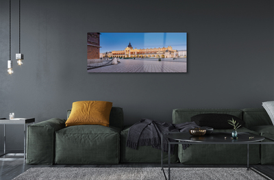 Acrylic print Sunset hotel krakow