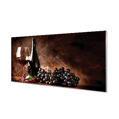 Acrylic print A glass of wine