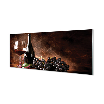 Acrylic print A glass of wine