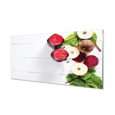 Acrylic print Cocktails beet apple