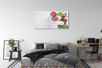 Acrylic print Cocktails beet apple