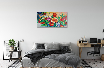 Acrylic print Flowers