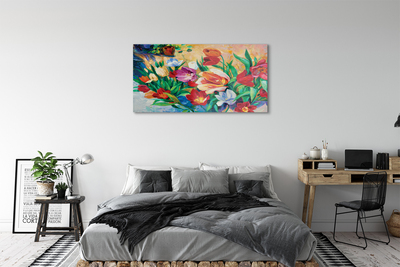 Acrylic print Flowers