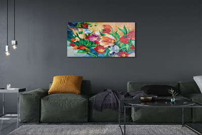 Acrylic print Flowers