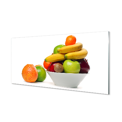 Acrylic print Fruit in a bowl