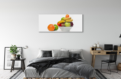 Acrylic print Fruit in a bowl