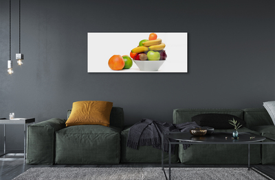 Acrylic print Fruit in a bowl