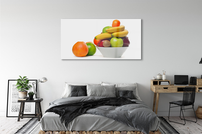 Acrylic print Fruit in a bowl