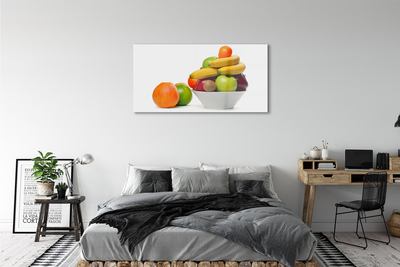 Acrylic print Fruit in a bowl