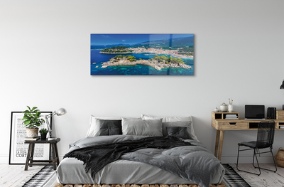 Acrylic print City of the sea panorama greece