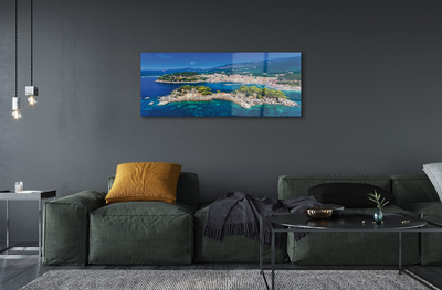 Acrylic print City of the sea panorama greece