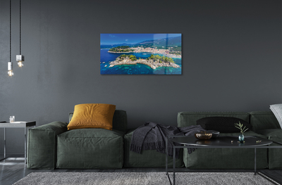 Acrylic print City of the sea panorama greece