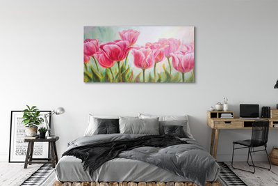 Acrylic print Tulips pictures