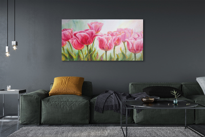 Acrylic print Tulips pictures