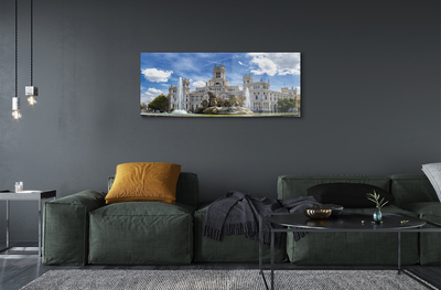 Acrylic print Fontaine palace madrid spain