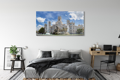 Acrylic print Fontaine palace madrid spain