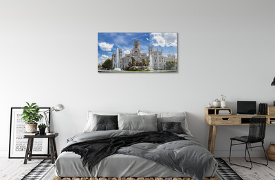 Acrylic print Fontaine palace madrid spain