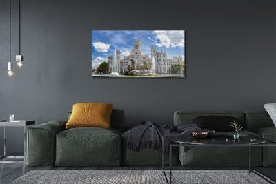 Acrylic print Fontaine palace madrid spain