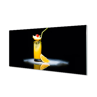 Acrylic print Orange cocktail