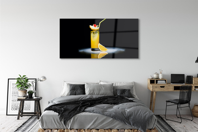 Acrylic print Orange cocktail