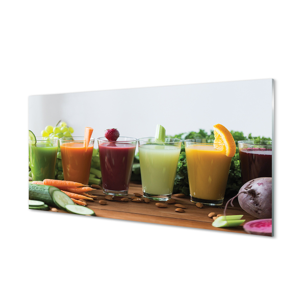 Acrylic print Vegetables fruit cocktails