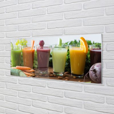 Acrylic print Vegetables fruit cocktails