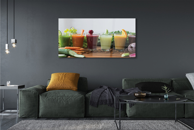 Acrylic print Vegetables fruit cocktails