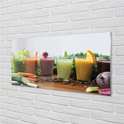 Acrylic print Vegetables fruit cocktails