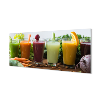 Acrylic print Vegetables fruit cocktails