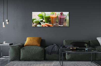 Acrylic print Vegetable cocktails