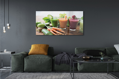 Acrylic print Vegetable cocktails