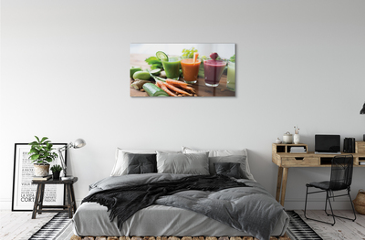 Acrylic print Vegetable cocktails