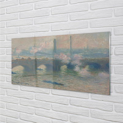 Acrylic print Landscape painted art