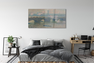 Acrylic print Landscape painted art