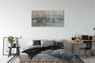 Acrylic print Landscape painted art