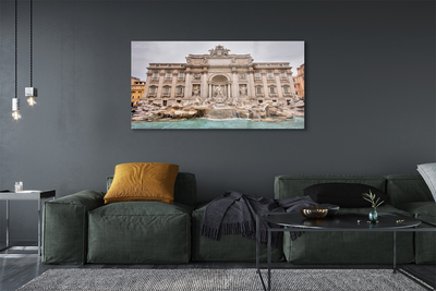 Acrylic print Rome fountain basilica