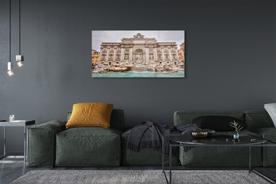 Acrylic print Rome fountain basilica