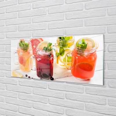 Acrylic print Cocktails citrus