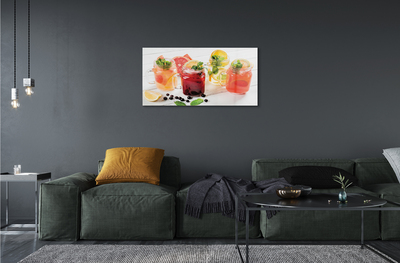 Acrylic print Cocktails citrus