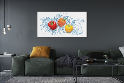 Acrylic print Pepper water