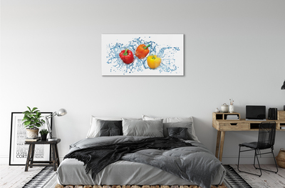 Acrylic print Pepper water