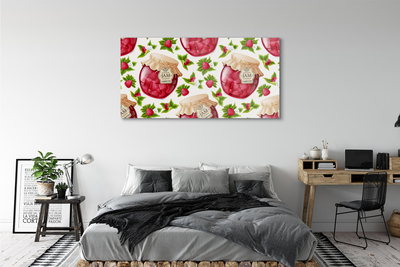 Acrylic print Raspberry jam