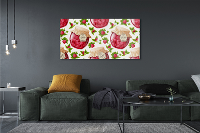 Acrylic print Raspberry jam