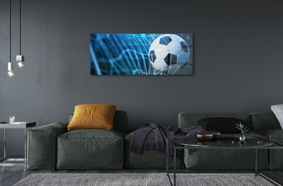Acrylic print Gateway ball blue background