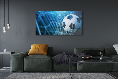 Acrylic print Gateway ball blue background
