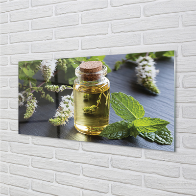 Acrylic print The mint tea