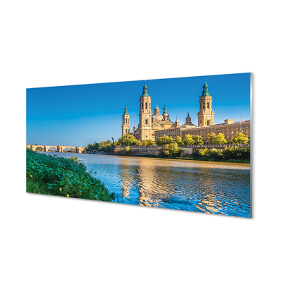 Acrylic print Spain cathedral of the river