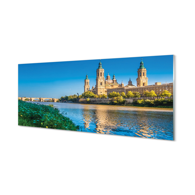 Acrylic print Spain cathedral of the river
