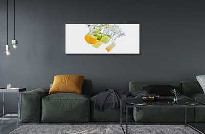 Acrylic print Citrus water